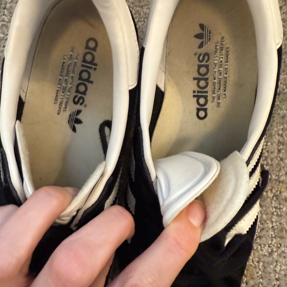 Adidas Black and White Gazelles - Picture 3 of 5